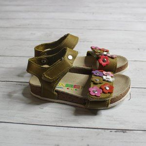 Sanbe Girl Leather Orthopedic Sandals Toddler Shoe Size 6